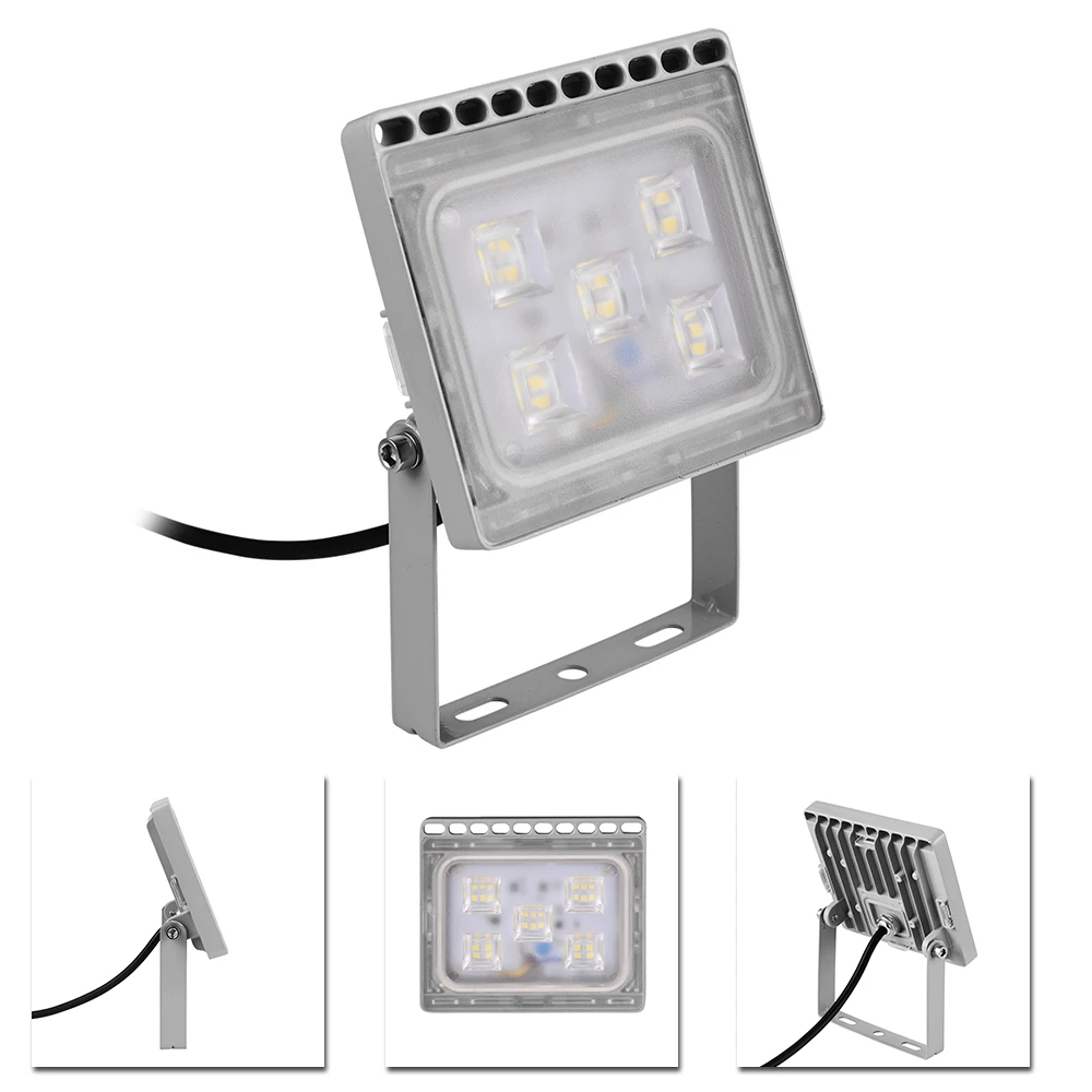 

[2 pcs/lot] Kaigelin 30W LED Flood Light 2100LM Floodlight Waterproof LED Spotlight Garden Reflector LED Lamp Outdoor Lighting