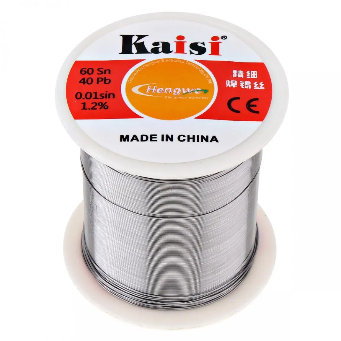 Оловянно свинцовый припой с канифольным ядром Kaisi 150g Flux 1.2% Sn60 / Pb40 для сварки 0 3 мм 4