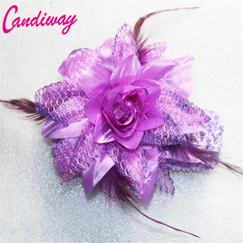 1 шт. Детская повязка на голову с бантом |