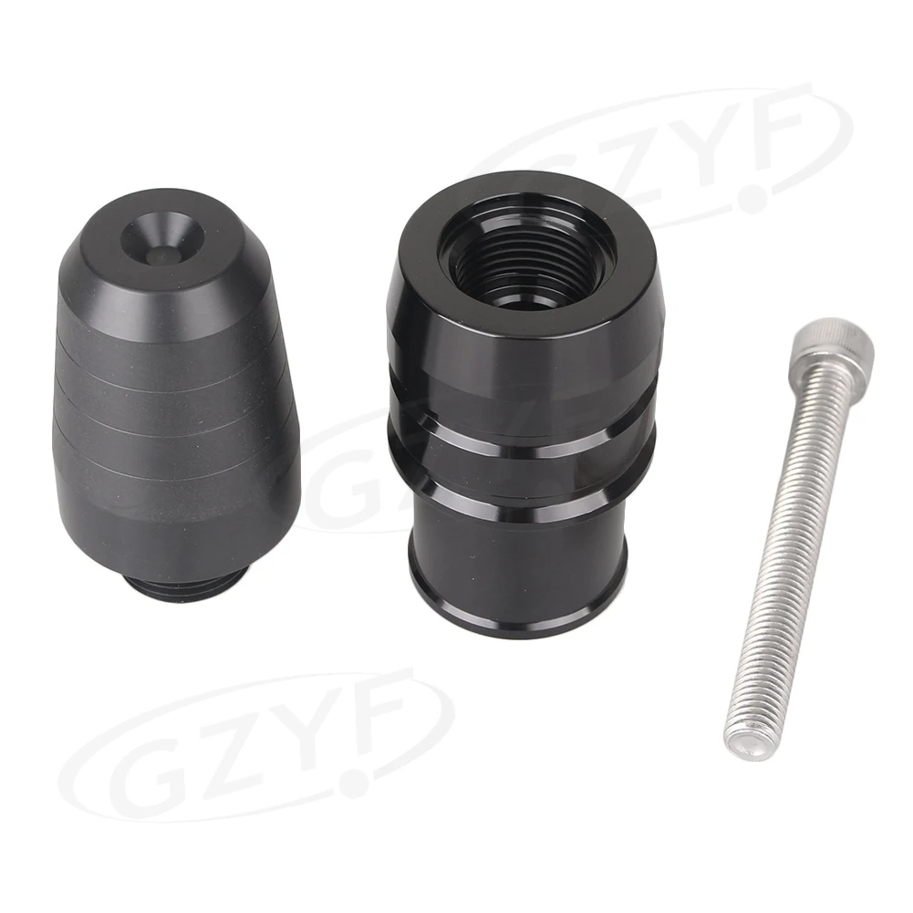 

Universal 10mm Exhaust Crash Pads Sliders Frame Protector For Honda/Suzuki/Kawasaki/Yamaha etc Anodized CNC Motorbike Parts