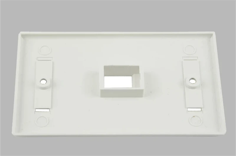30 pcs face plate 120 type single/dual port ABS white color American panel factory ELINK front good quality wholesales | Мобильные