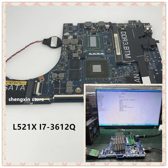 Preise Original QBL00 LA-7851P Für Dell XPS 15 L521X Laptop Motherboard CN-0HKTTR 0HKTTR I7-3612QM L521x Mainboard Test 100%