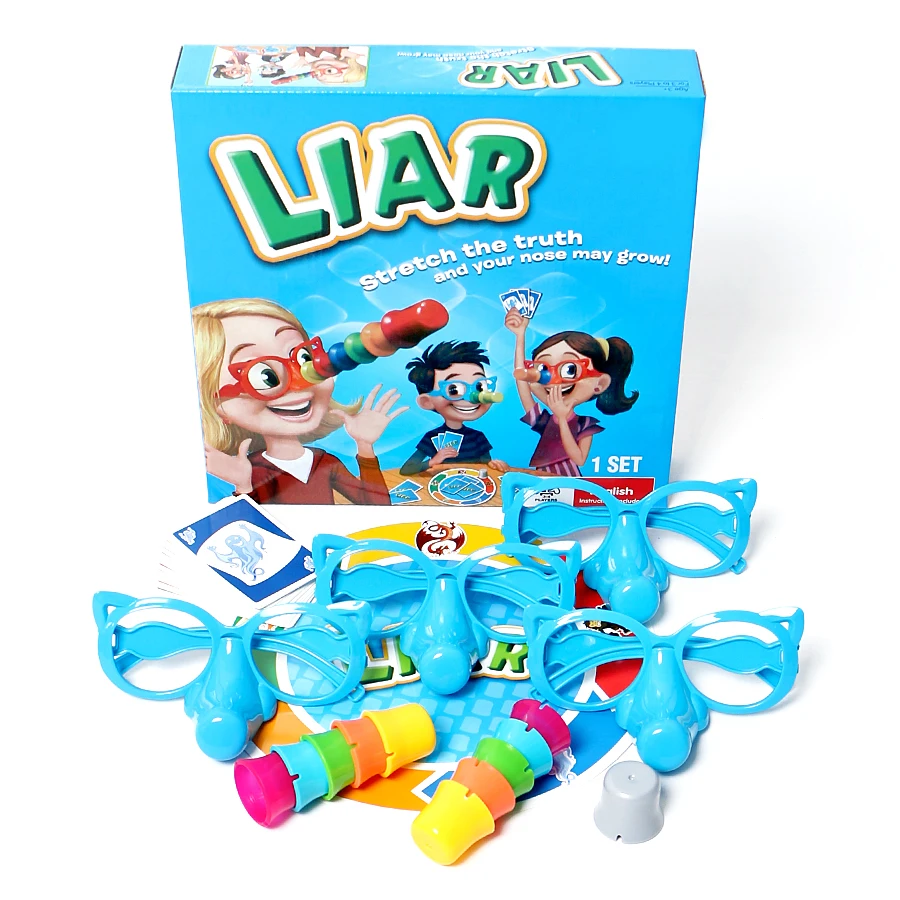 Забавная настольная игра лжец растягивается по правде ваш нос может расшириться