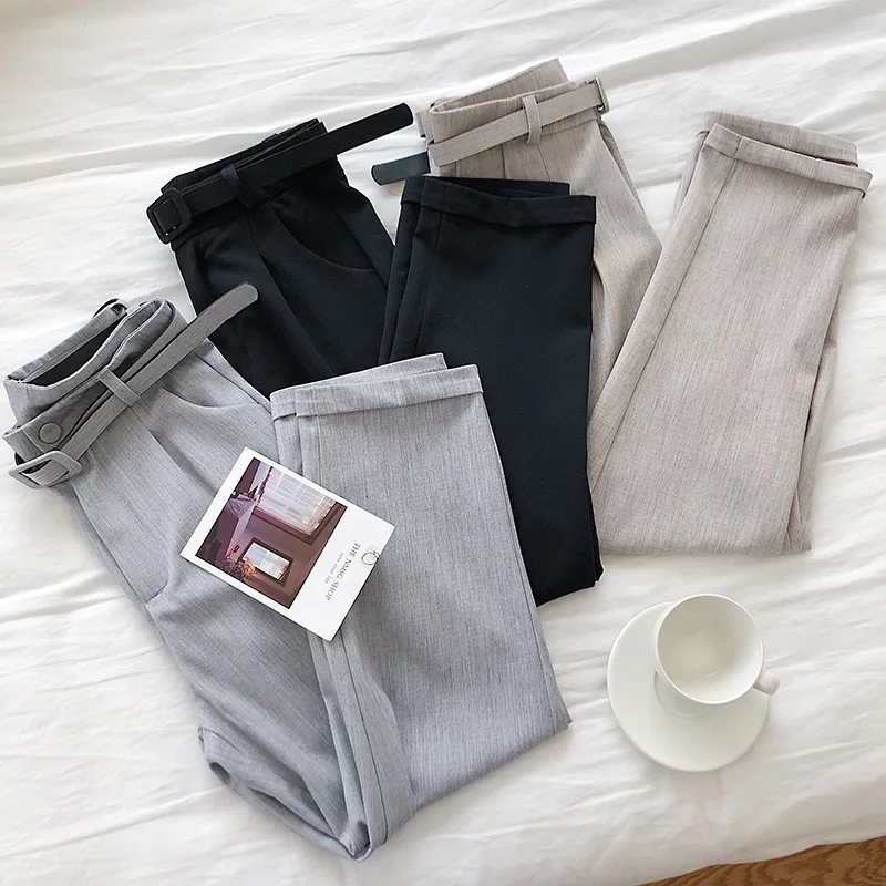 Новинка 2019 года сезон весна осень корейский стиль простой костюм из органической