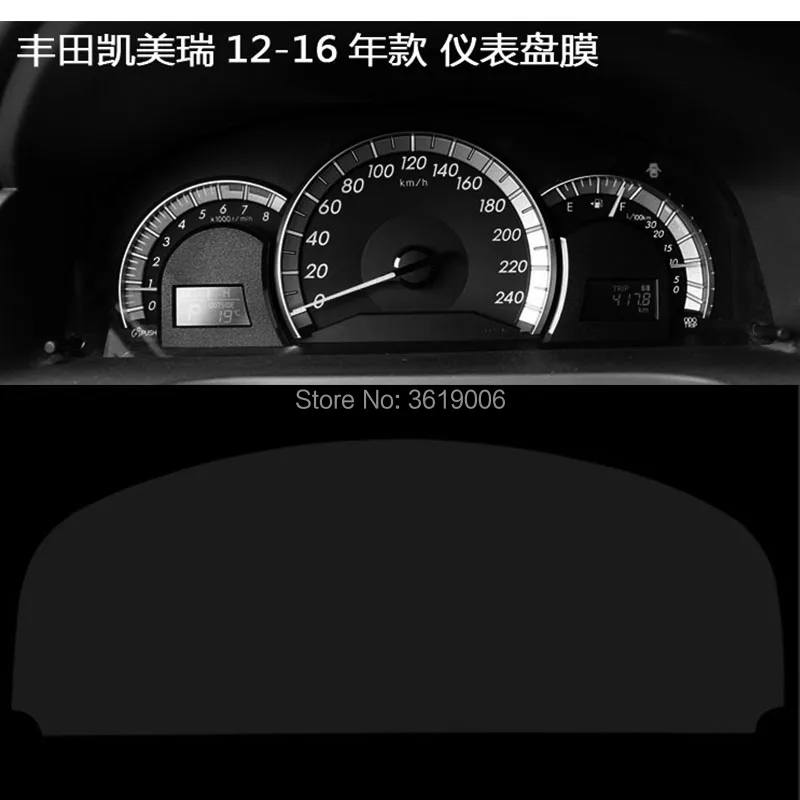 TOMMIA для Toyota Camry 12 16 Защитная пленка экрана HD 4H приборной панели против царапин