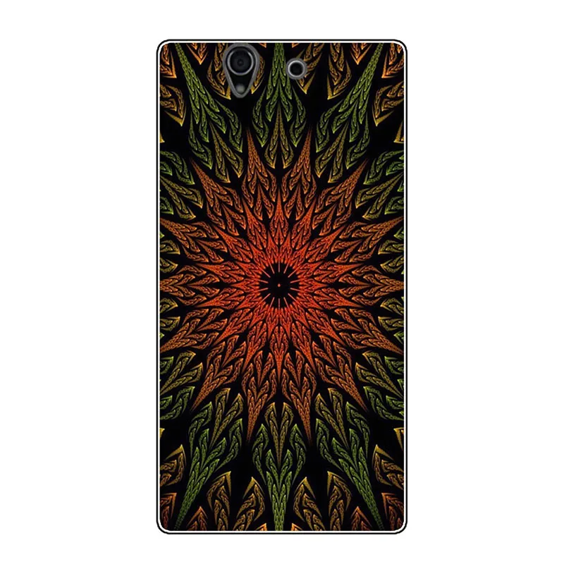ZX16 Мягкие чехлы для телефонов из ТПУ для sony Xperia Z L36h C6602 5,0 дюймов C6603 L36i Чехлы Nutella Фламинго Сова тетрис Сумки Чехол бампер - Цвет: ZX16