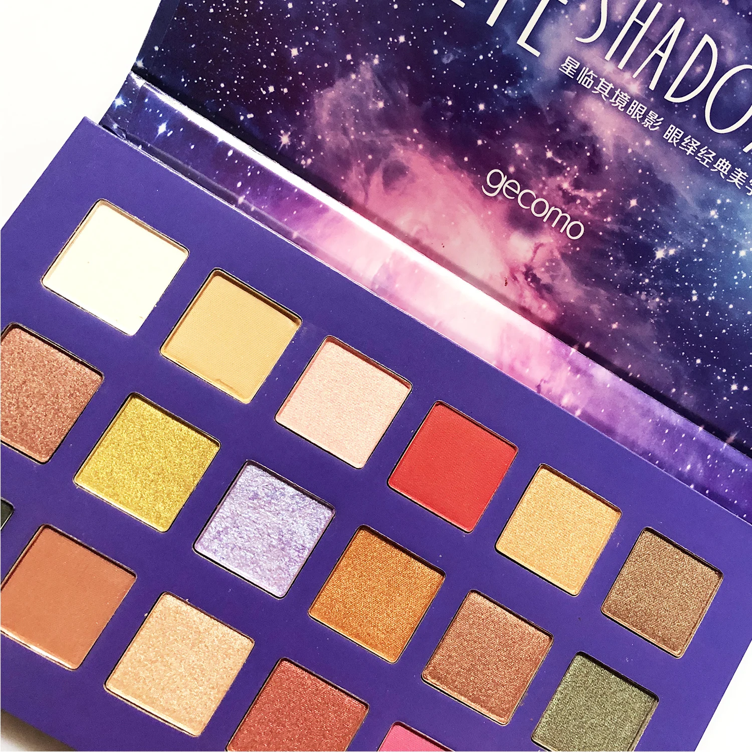 Новинка 2019 яркие тени для век палитра макияжа с зеркалом мерцающие матовые и