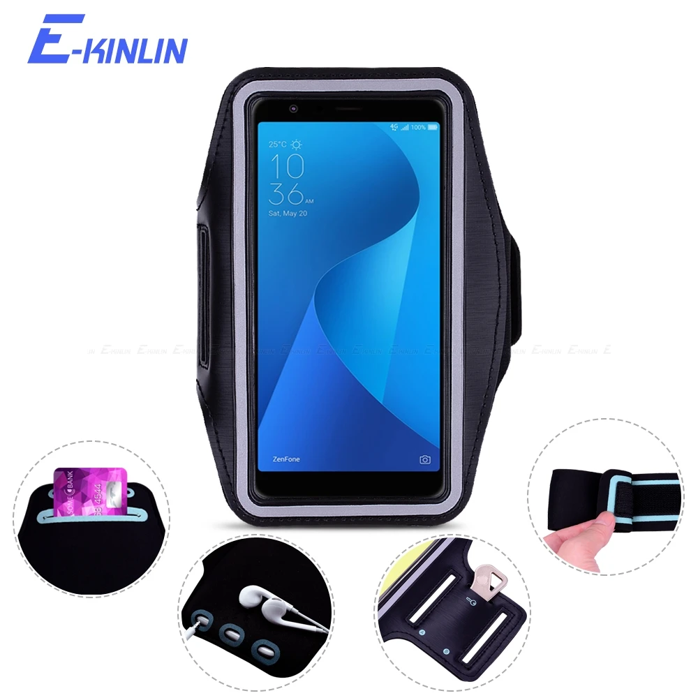 Чехол на руку для Asus ZenFone Max Shot Plus Pro M1 M2 ZB631KL ZB633KL ZB555KL ZB602KL ZB634KL спортивная сумка