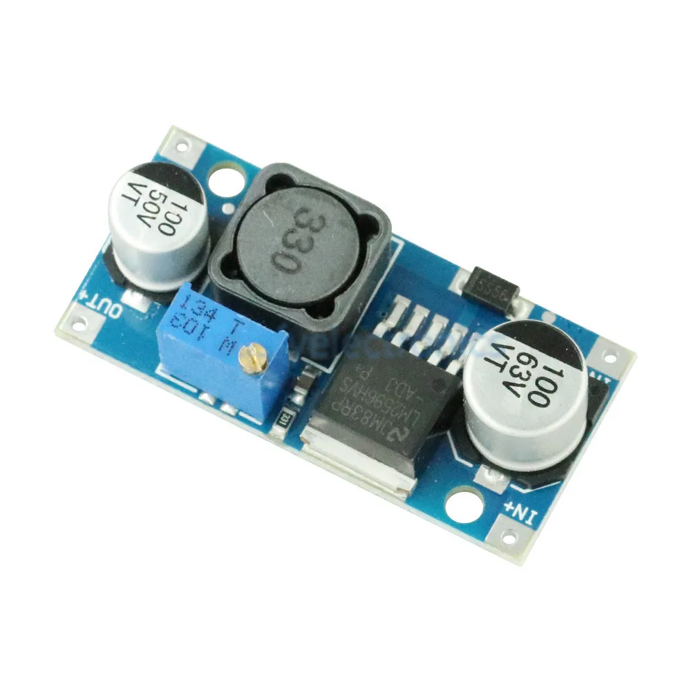 Регулируемый понижающий преобразователь LM2596HV