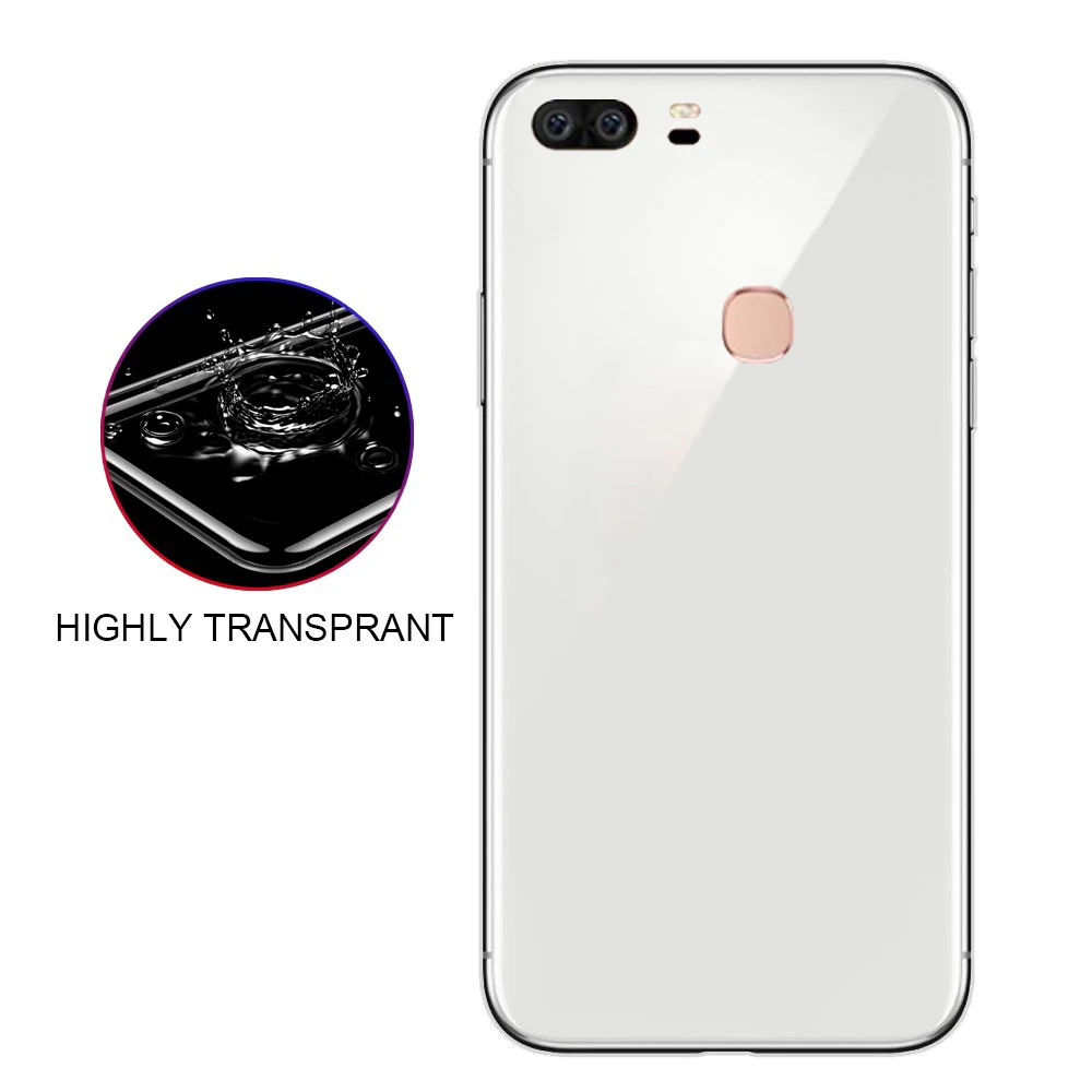 Ультра тонкий прозрачный чехол для huawei V8 Случаях Ясно Мягкий ТПУ телефона |