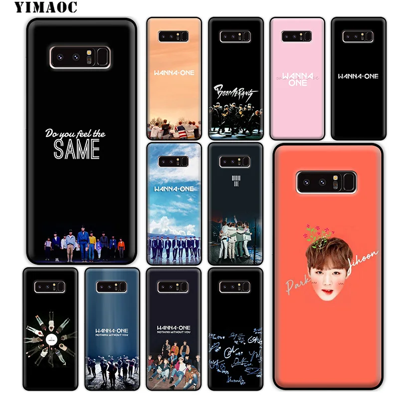 YIMAOC Wanna One Bands Soft Silicone Case for Samsung Galaxy S10 S10e S9 S8 Plus S7 S6 Edge J6 Cover |