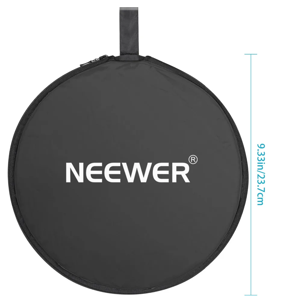 Отражатель Neewer 5 в 1 Круглый складной многодисковый светильник 50 см с чехлом для