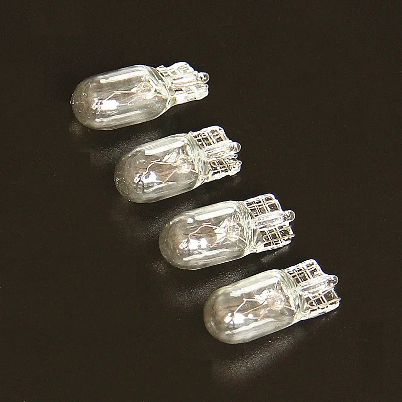 Dianshi 500 шт. T10 W5W янтарного цвета 12V 3W 194 158 на танкетке автомобильный светильник источник инструмент светильник s галогенная лампа