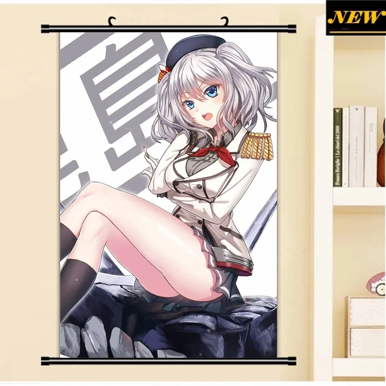 40x60 см Kantai Коллекция Касима cameltoe арт мультфильм аниме стены картину росписи