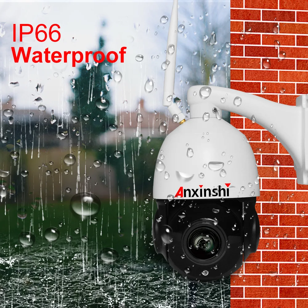 2MP беспроводная WIFI камера наружная PTZ IP 1080p высокоскоростная купольная 5X 20X зум CCTV
