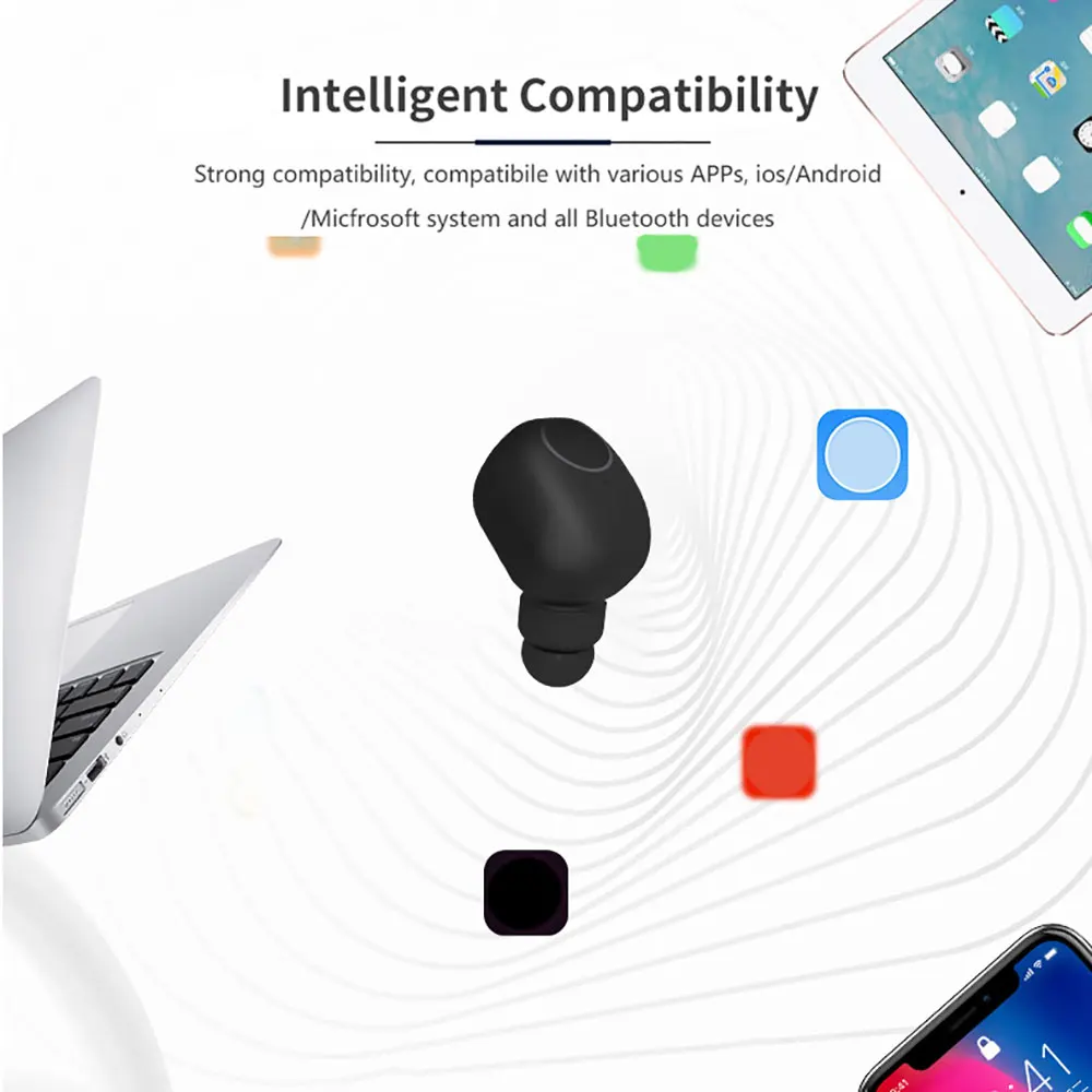 KISSCASE TWS беспроводные Bluetooth наушники водонепроницаемая стерео гарнитура с