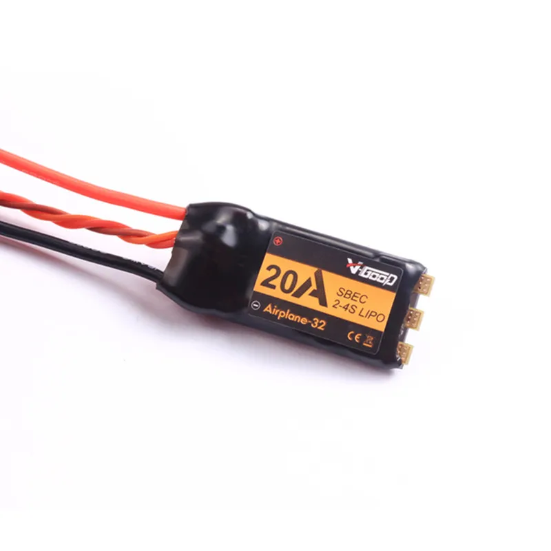 V-Good Самолеты-32 6A 12A 20A 30A ESC 2-4S Lipo 5 V/2A BEC RC самолет для модели аксессуары | Игрушки и