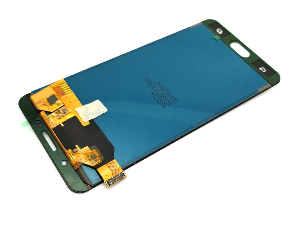 Может регулировать яркость ЖК-дисплей для Samsung Galaxy A7 A710 A7100 A710F A710M ЖК-дисплей кодирующий преобразователь сенсорного экрана в сборе