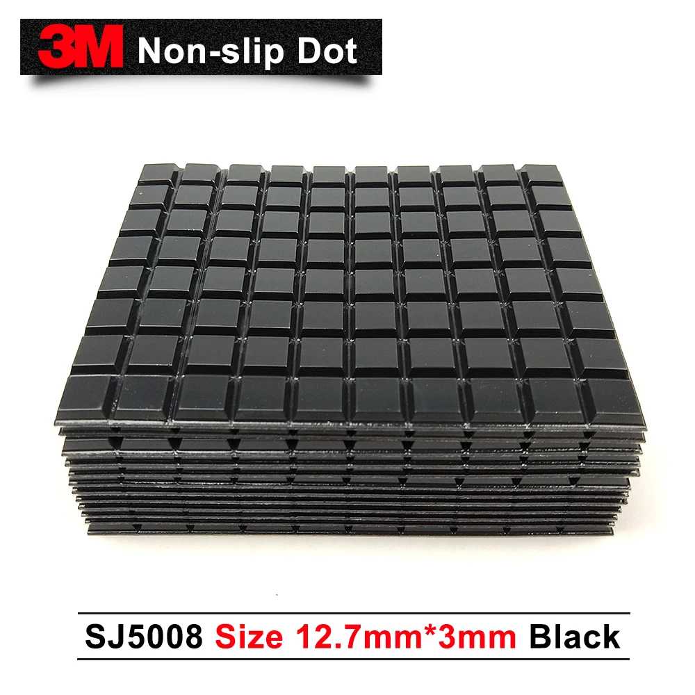 3M резиновый клей Bumpon SJ5008/защитные резиновые точки/черный цвет/Ш 3000 мм * в 3 мм/шт.