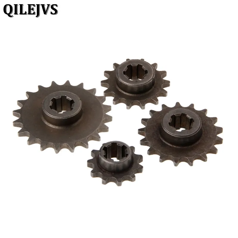 QILEJVS 47cc 49cc Мотоцикл Байк T8F 8 мм 11 14 17 20 зуб передний зубчатый валик звездочки Cog