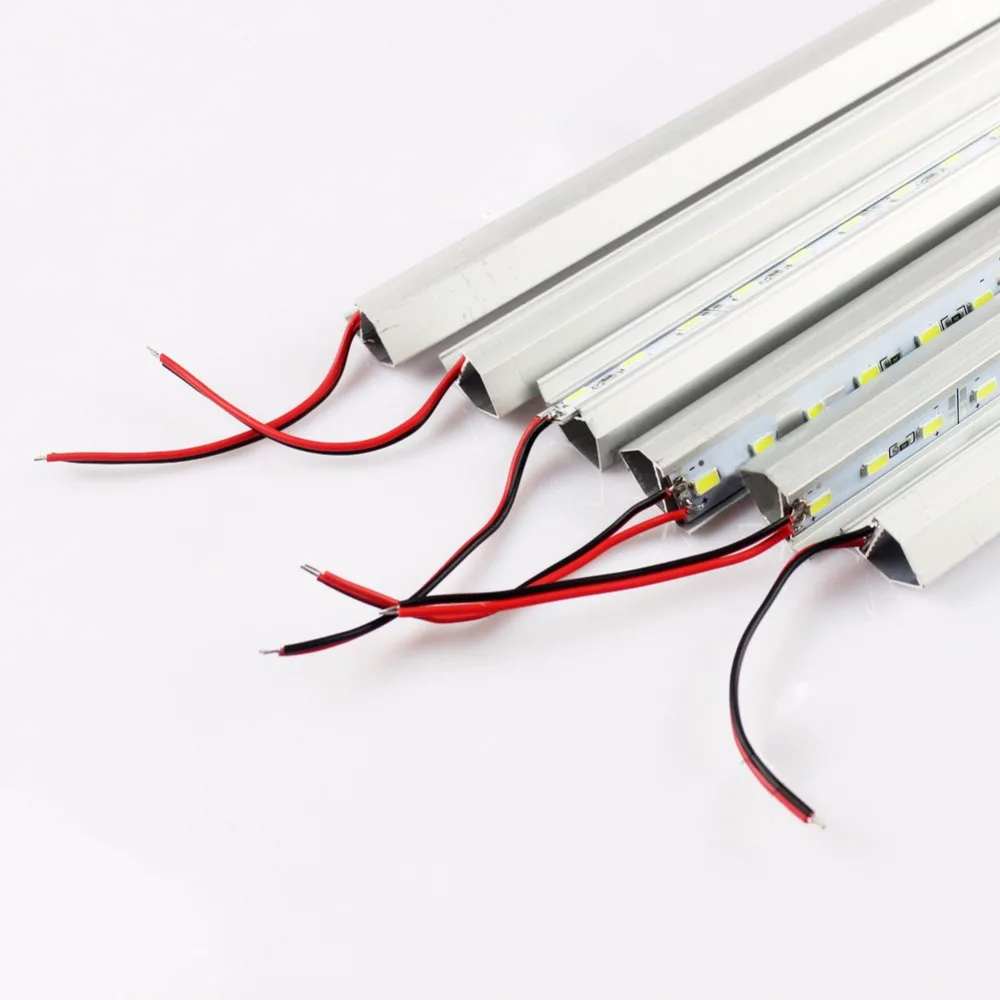 Светодиодная панель с алюминиевым профилем 5630 SMD 20 шт./лот 12 В постоянного тока 36