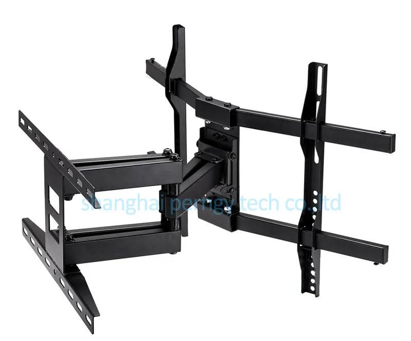 DL-D-Q164 3"-70" 6" VESA 600X400 45 кг полный motion 6 Рука Регулируемый Кронштейн для ТВ arm изогнутые ЖК настенного монтажа светодиодная стойка поворотная