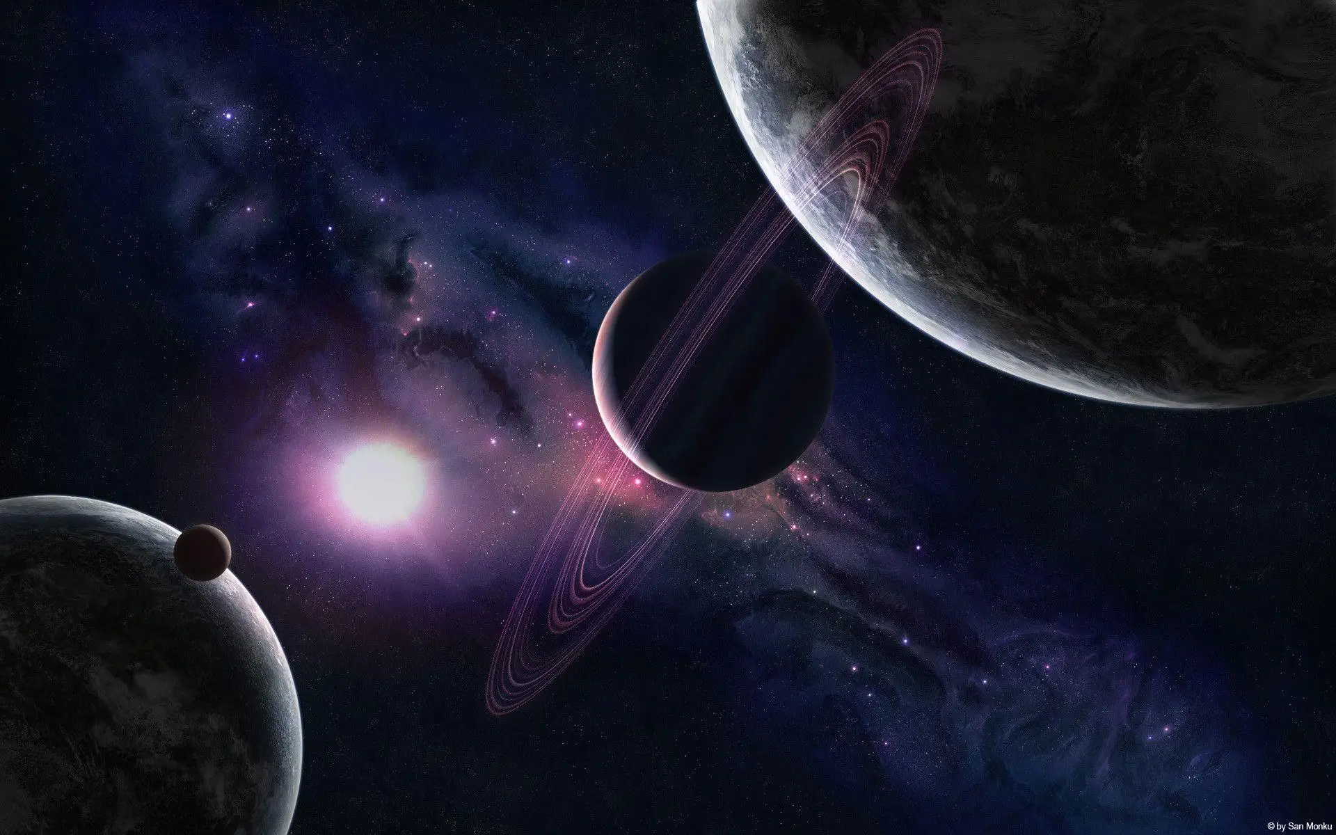 

Galaxy Space Planets Earth moon photography backgrounds High quality Computer print party backdrop