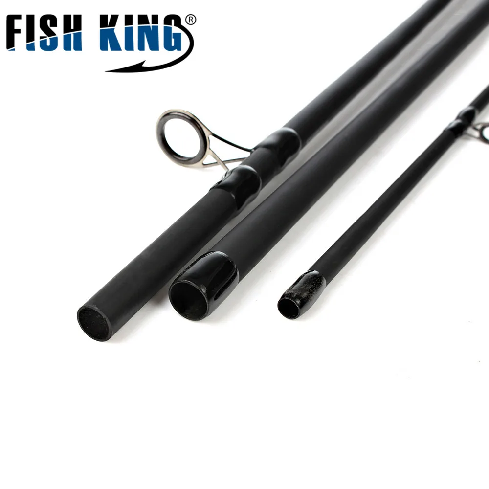 Fish King удилище фидерное 3.6М 3.9М тест 40-120гр высоко качественное удилище, в комплекте 3 вершинки
