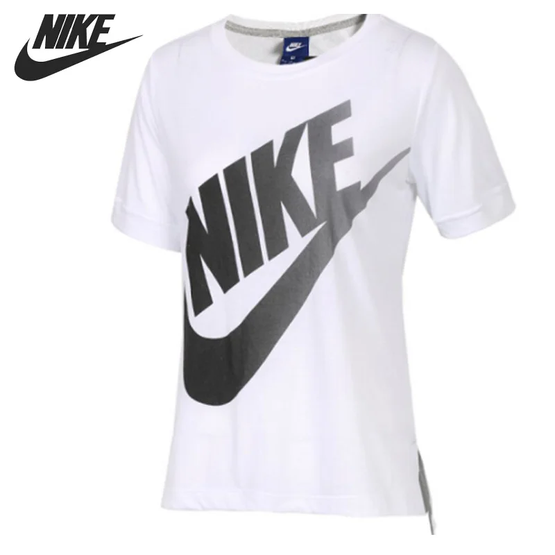 Оригинальный Новое поступление NIKE NSW TOP SS LOGO FUTURA женские футболки с коротким