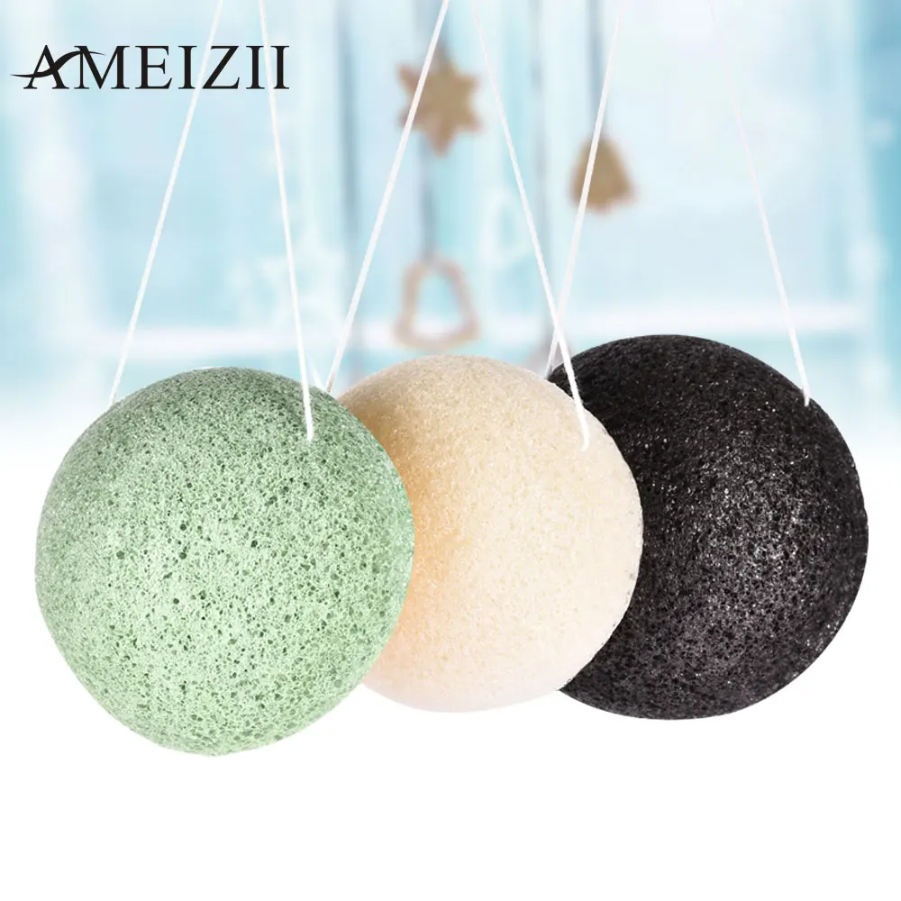 Косметическая губка для макияжа AMEIZII 1 шт. коньяк разряд макияж пудра спонж