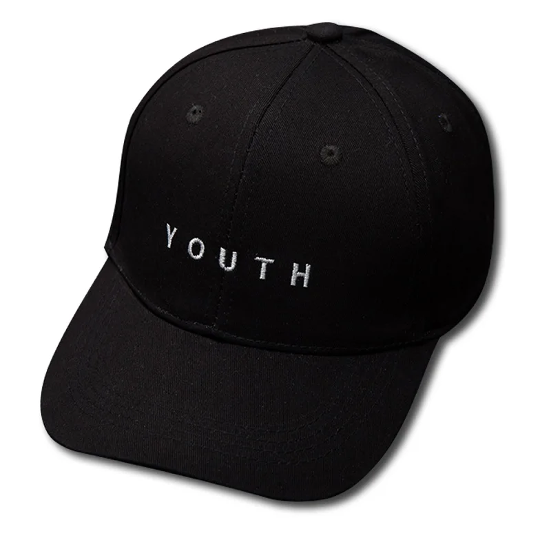 Унисекс Бейсбол колпаки Casquette Gorras, для хип-хопа, Кепки Шапки летняя любовь жест палец вышивать Кепки s Для мужчин Для женщин, Кепка с козырьком - Цвет: Youth Black