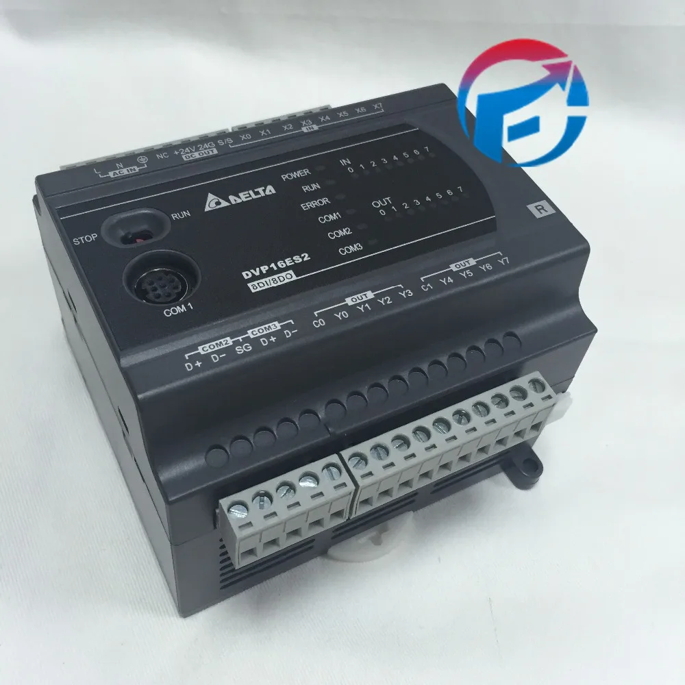 DELTA DVP16ES200R DELTA PLC ES2 серийный и программируемый логический контроллер