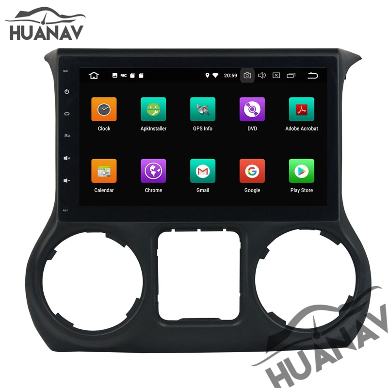 Автомагнитола в стиле Tesla без DVD-плеера GPS-навигация для JEEP Wrangler 2011-2018 головное