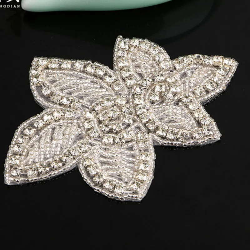 Серебряная фотоаппликация 9*11 см для женских сумок шляп Швейные аксессуары