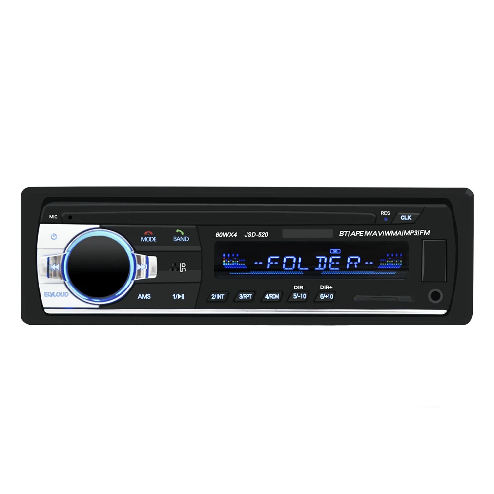 Автомагнитола JSD520 1 Din 12 В с экраном 2 5 дюйма mp3 FM USB | Автомобили и мотоциклы