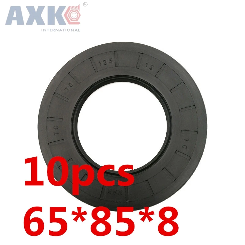 AXK 10 шт. TC65X85X8 каркасный масляный уплотнитель 65*85*8 печатные кольца|Прокладки| |
