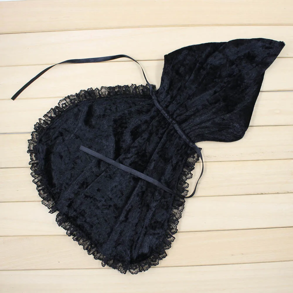 cloak Blyth 1/6 кукла Хэллоуин Черный наряд плащ и маска ледяной Licca - Цвет: cloak