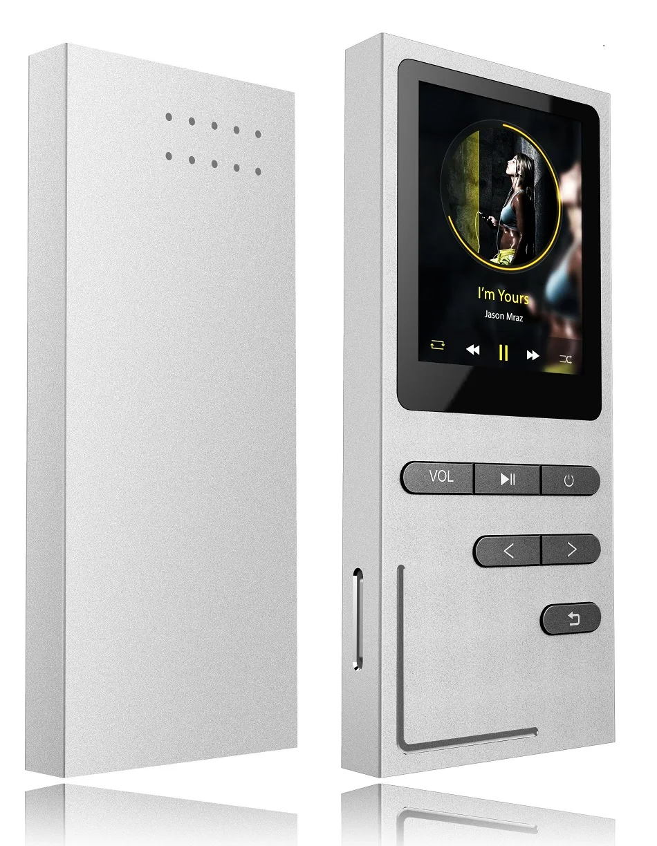 C18 8 Гб MP3 плеер HiFi металлический музыкальный плеер Loseless APE FLAC аудио плеер встроенный динамик FM радио Запись голоса TF карта