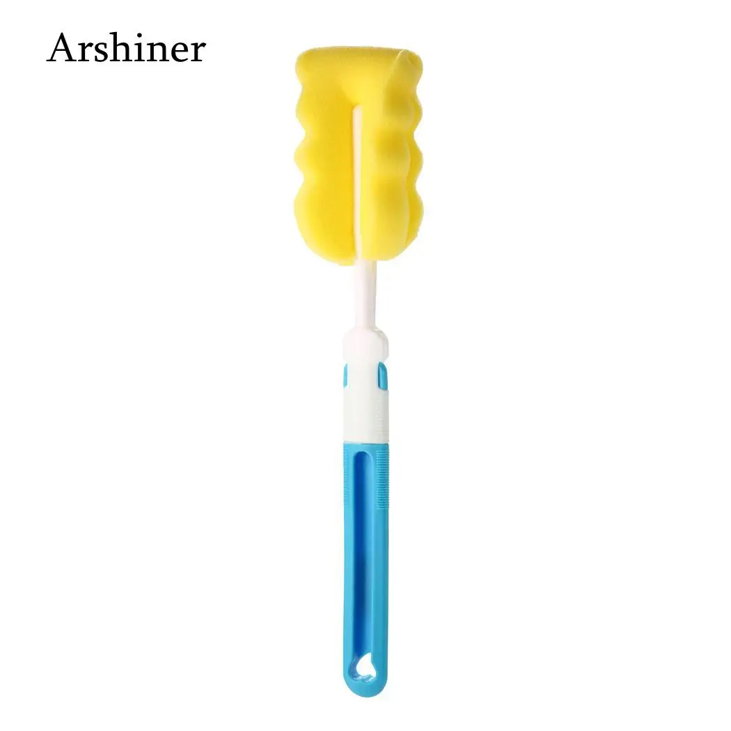 2 шт./компл. губка Детские для чистки бутылок щетки стекло бутылка комления