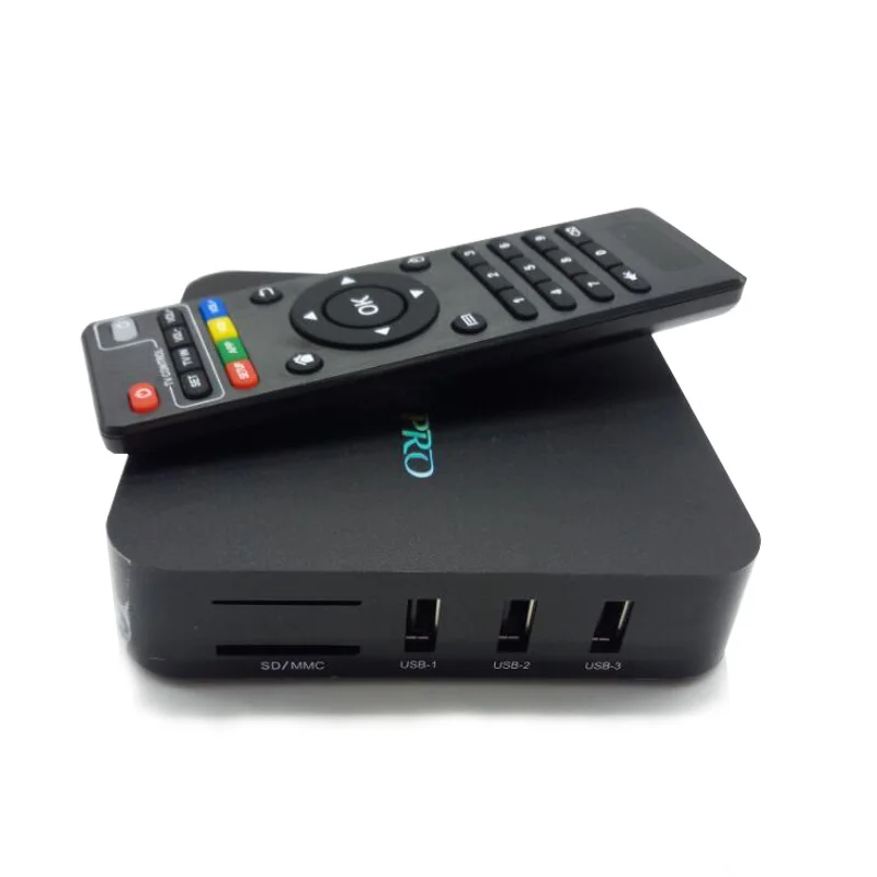 5 шт. HDMI Pro 4 К Коди TV Box ES Android 6.0 Amlogic S905X ТВ коробка 1 ГБ/8 ГБ WI FI 1080 P полностью загружен