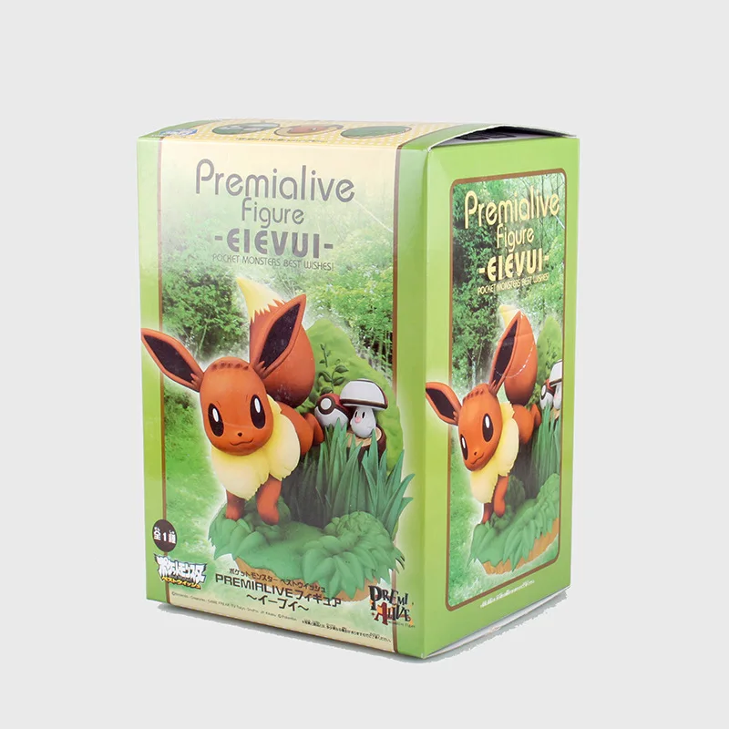 14 см TAKARA TOMY Покемон фигурка аниме фильм Пикачу Eevee ПВХ фигурка Покемон фигурка игрушка модель куклы, детский подарок с коробкой