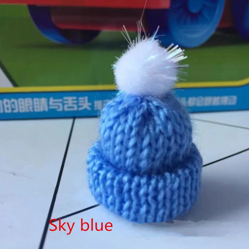 10 шт. Maomao мяч мини вязание шляпа DIY кукла декоративные принадлежности чехол для телефона сумка Одежда художественное ремесло материал детское украшения для волос