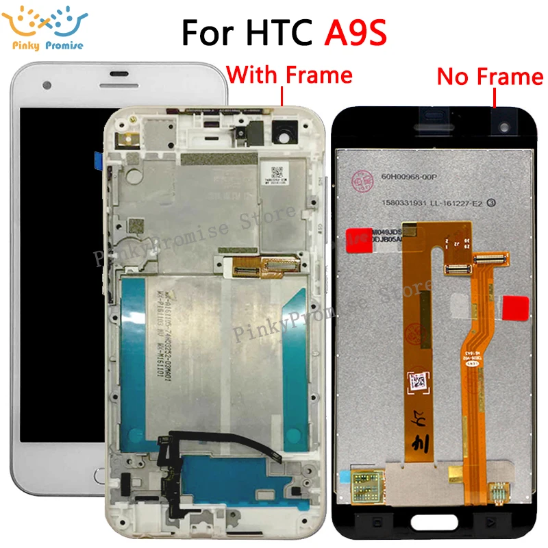 Новый ЖК дисплей 5 0 дюйма для HTC One A9S + кодирующий преобразователь сенсорного