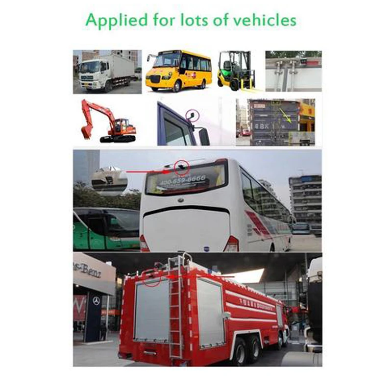 Podofo автобус и грузовик камера заднего вида ИК ночного видения водонепроницаемый