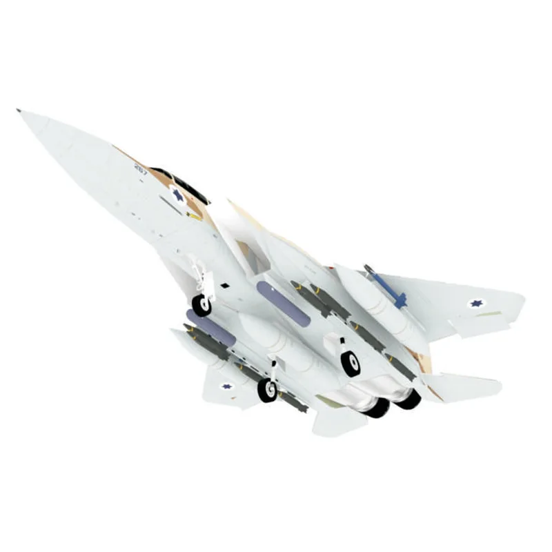 F-15 Израиль картина истребитель Eagle 3D Бумага модель 1:100 литья под давлением Весы