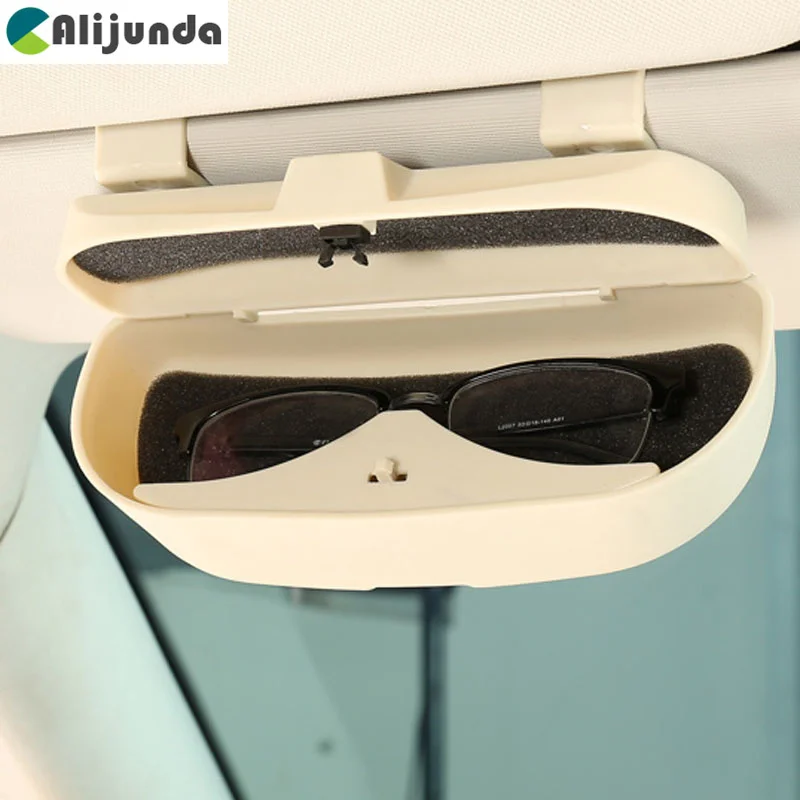 Auto Accessories ABS Vehicle Car Sunshade Sun Glasses Eyewear Holder for Ford Focus Fusion Escort Kuga Ecosport Fiesta Falcon | Автомобили