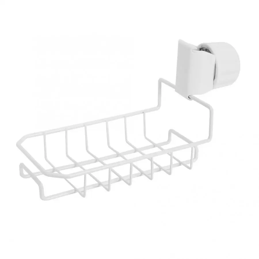 Kitchen Bathroom Faucet Rack Shower Storage Shelves Sink Caddy Organizer Drainer Shelf Soap Sponge Storage Rack Shampoo Holder