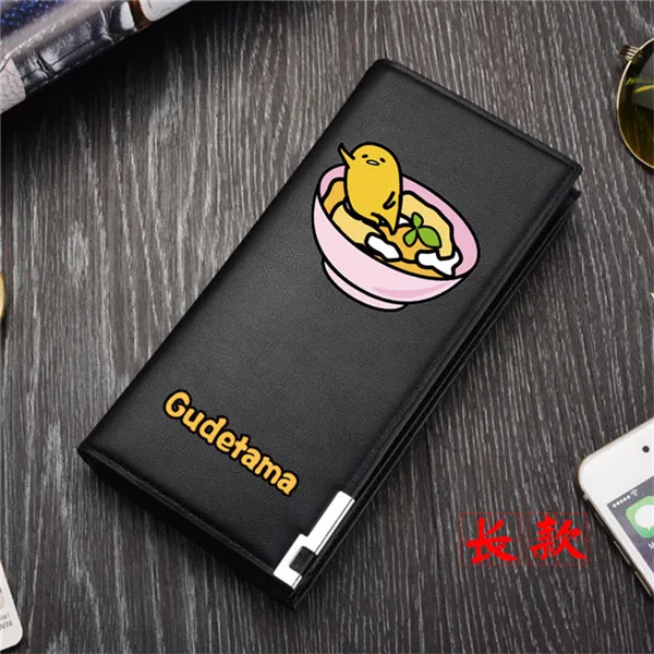 5 Высокое качество Gudetama принт унисекс Длинный кошелек из искусственной кожи кошелек мультфильм ID держатель для карт подарок сумка для денег Cartera Mujer - Цвет: 5