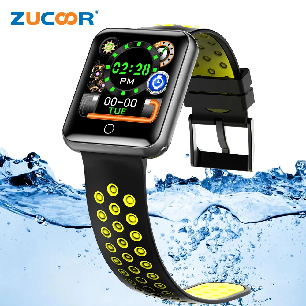 ZUCOOR умный Браслет крови Давление монитор Cardiaco Smartband шагомер Водонепроницаемый