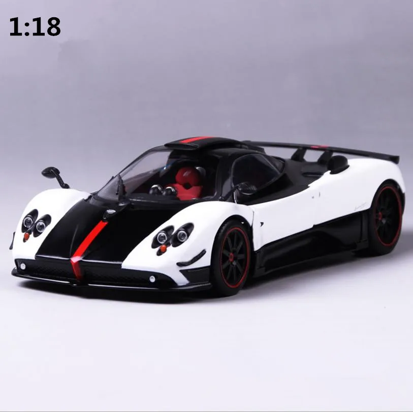 Автомобильная модель Pagani Zonda с высокой имитацией 1:18 передовая Коллекция игрушек